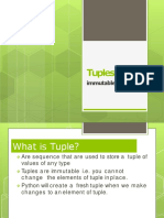 TUPLES Notes