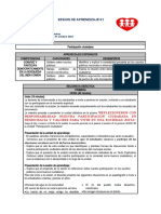 Sesion de Aprendizaje 01 - Tercero 17 de Octubre 2022