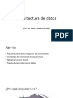 Arquitectura de Datos y Gobierno de Datos