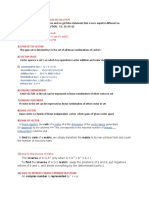 Linear Algebra Using Python Notes