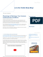 Physiology & Pathology - Four Common Cardiovascular Conditions