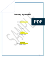 Tenancy Agreement (Sample)