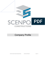 Scenport Constructions Company Profile