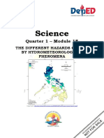 18 Core Subject Science 11 Earth - Life Science Q1 Module 18