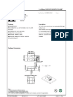 Preliminary Spec: 3.5X2.8Mm Surface Mount Led Lamp