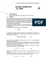 PRACTICA 6 - Velocidad Del Sonido en El Aire