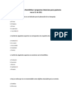 III Auto Evaluación Homilética I Programa Intensivo para Pastores