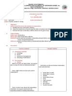 A Detailed Lesson Plan in TLE 9