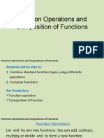 4 Operation and Composition of Functions