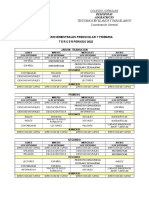 Horario Bimestrales Tercer Periodo Preescolar y Primaria 2022 Final