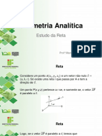 Estudo Da Reta