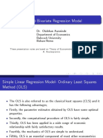 Topic 3b Simple Linear Regression