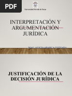 Justificacion de La Decision Juridica