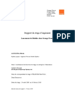 Rapport de Stage de Double Diplôme