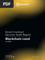 Blockchain Land Audit Report