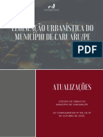 Alterações Código de Obras - Lei Complementar #103, de 07 de Outubro de 2022.