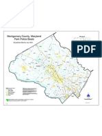 Boundaries Effective July, 2003: Montgomery County, Maryland Park Police Beats