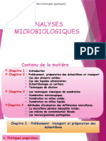 ANALYSES MICROBIOLOGIQUES - Chapitre 2