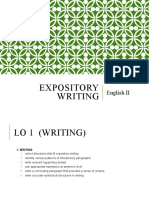 Expository Writing