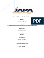 Tarea 3 de Derecho Comparado