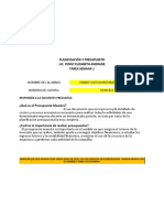 Plantilla Ejercicios Semana 1 Presupuesto de Ventas y Cobros HANDY MATAMOROS