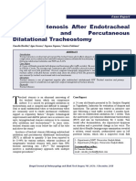 Tracheal Stenosis