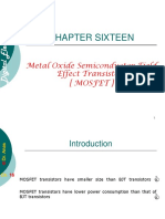 Chapter Sixteen: Metal Oxide Semiconductor Field Effect Transistors (Mosfet)