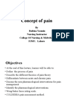 Concept of Pain