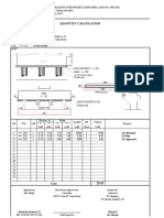 Quantity Calculation: Pier K - 125 SAND T 100 Lean Concrete T 100