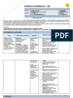 Experiencia de Aprendizaje Vi - 4to Sec. 2022