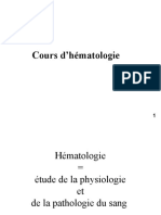 Cours D'hématologie Catho 1-1