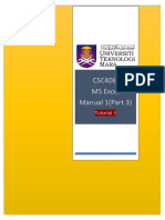 CSC408 - Manual 1 Part 3 PDF