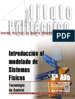 21504-16 TECNOLOGIAS DE CONTROL Introducción Al Modelado de Sistemas Físicos