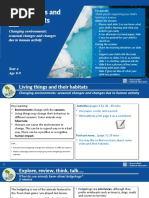 Year 4 Lesson 5 Environment Changes