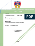 Practica Unidad II (Tecnicas de Intervencion)