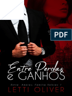 #1 Entre Perdas e Ganhos (CAPA NOVA)