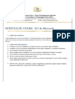 Cours d'IC3 2022-2023