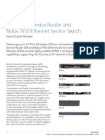 Nokia 7750 SR and 7450 ESS IOM Data Sheet EN