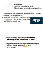 The Nature of Agriculture