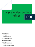 Topic 5 The Physical Properties of Soil DR, Mactal