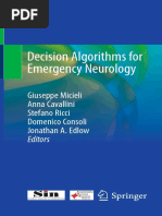 MmmGiuseppe Micieli, Anna Cavallini, Stefano Ricci, Domenico Consoli, Jonathan A. Edlow - Decision Algorithms For Emergency Neurology-Springer (2021)