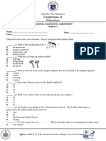 Diagnostic English - Grade 2