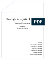 Strategic Analysis of Infosys