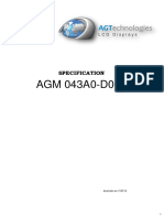 AGM 043A0-D0-R: Specification