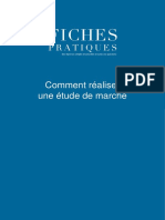 Comment Realiser Une Etude de Marche