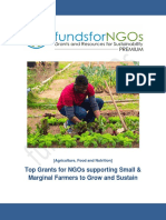 Top Grants For NGOs Supporting Small & Marginal Farmers To Grow and Sustain