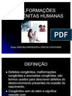 Malformações Congênitas Humanas