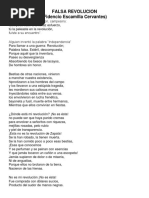 Poesia Falsa Revolucion