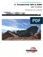 Dokumen - Tips - Powerscreen Premiertrak 400 r400 Jaw Crusher Jaw Crusher Crusher Type