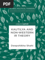 (Global Political Thinkers) Deepshikha Shahi - Kautilya and Non-Western IR Theory-Springer International Publishing Palgrave Pivot (2019)